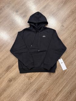 Alo accolade hoodie black