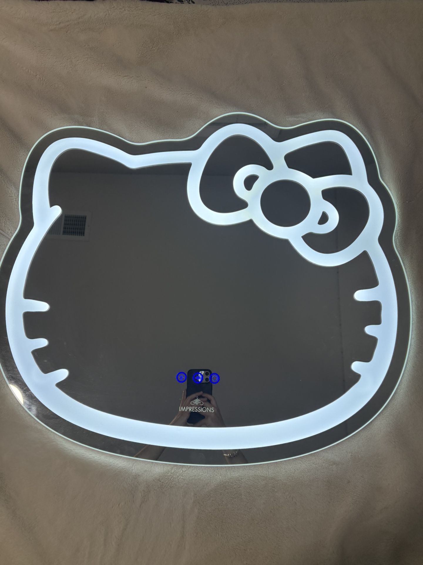 Hello Kitty LED Impressions Wall Mirror