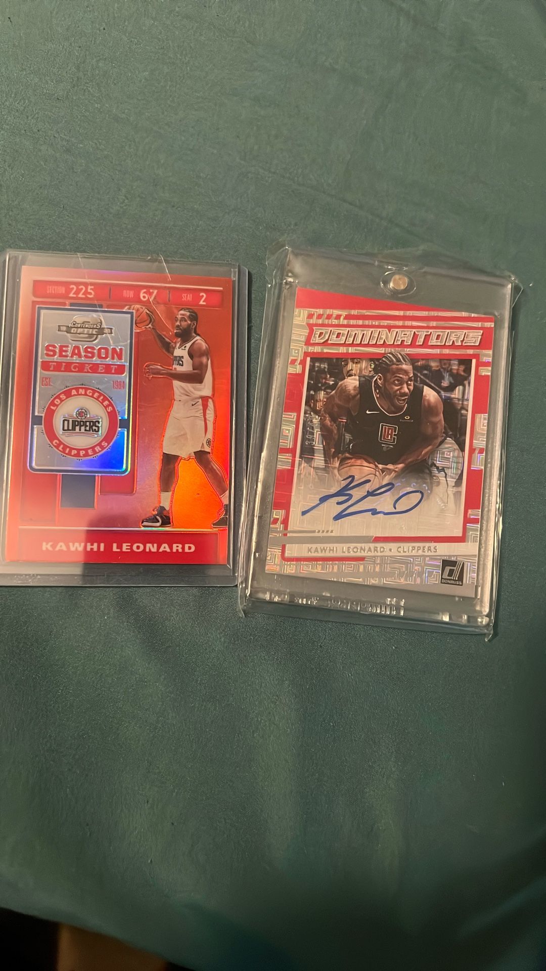 Kawhi Leonard Cards 