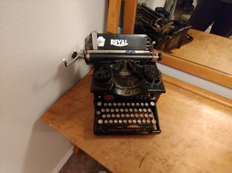 Antique typewriter