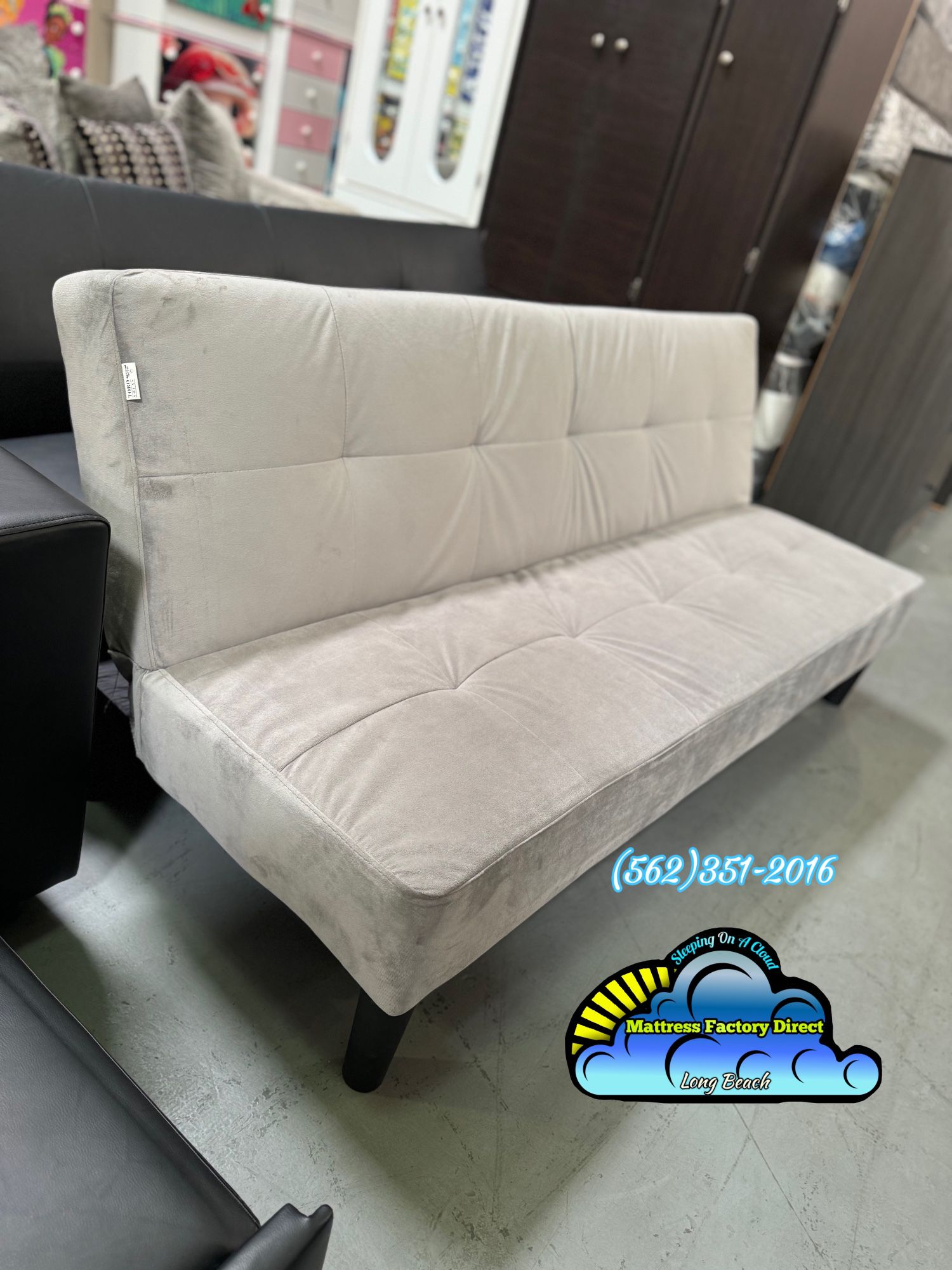Sofa Cama Grey Couch New Futon 