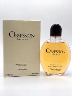CALVIN KLEIN OBSESSION FOR MEN EDT 6.7 OZ 200ML SPRAY