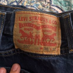 Levi’s  550 38x32