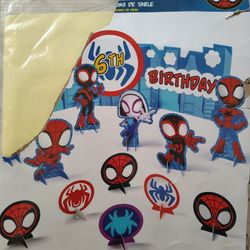 Spidey And His Amazing Friends Birthday Decor