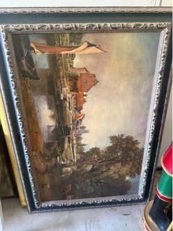 J. constable Dedham lock & Mill painting