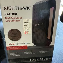 Netgear Nighthawk CM1100 cable modem 
