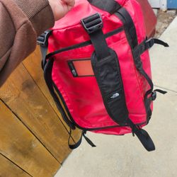 North face medium waterproof duffelbag