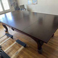 Elegant Dining Table/Pool Table/Ping Pong Table