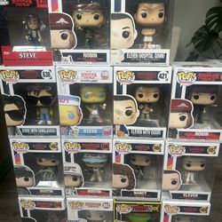 Lot of stranger things pop hero’s (can ask for 1 or 2 if wanted) 
