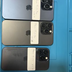 iPhone 15 Pro  &  Pro Max Sale !!!!  