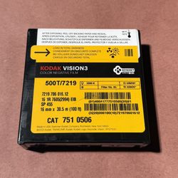 16mm Film 500T 100’ Roll Brand New Sealed