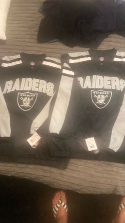Raiders pullover jacket