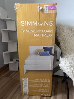 8” Simmons Memory Foam Mattress