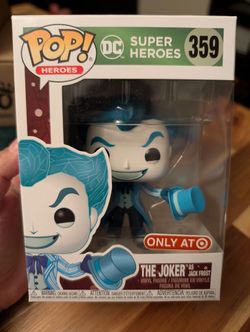 Funko Pop The Joker as Jack Frost 359 super heroes Vaulted figure