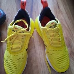 5 Pairs -Gently Used Tennis Shoes & Nike Boots 