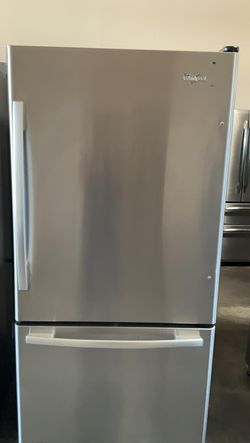 Whirlpool Bottom Freezer Stainless Steel Refrigerator
