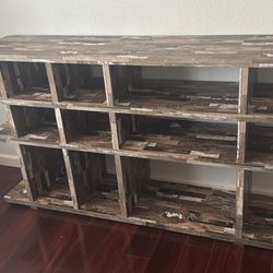 TV Stand With Shelves