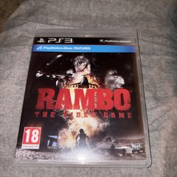 Rambo the videogame SONY PS3  VERSION PAL EURO FRANÇAISE English 