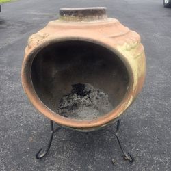 Wood Burning outdoor Fireplace