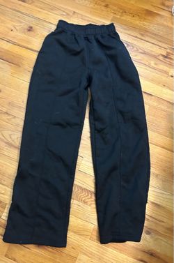 Black women's sweatpants in XS