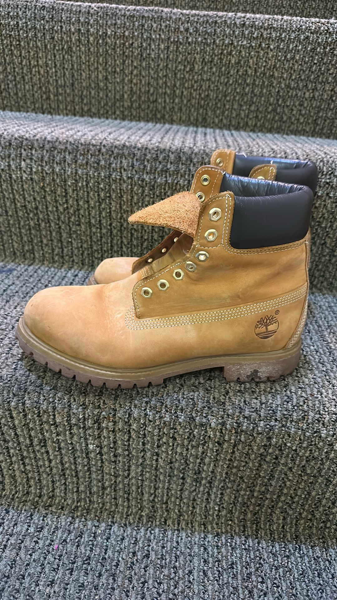 Timberland Leather Boots Size 9
