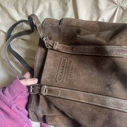 Leather Coach Purse