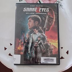 3/$10 🌟 Snake Eyes: G.I. Joe Origins DVD - Action Movie