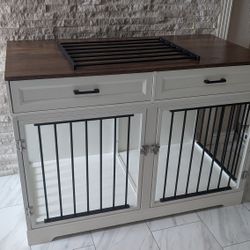 Dog Crate Furniture, Jaula Tipo Mueble Para Perros