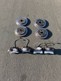Audi A4 S4 Quattro B6 Wilwood BBK Front & Rear Calipers & Rotors