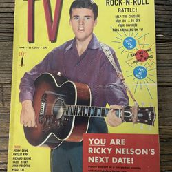 TV June 1958 Ricky Nelson