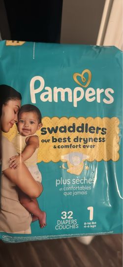 Pampers swaddled size 1