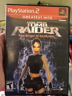PlayStation 2 Lara Croft Tomb Raider, the angel of darkness