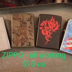 *MAKE ME AN OFFER* LOT of LIGHTERS - ZIPPO & BUTANE & LIGHTER CASE