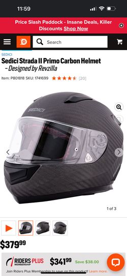 Sedici Strada II Primo Carbon Helmet