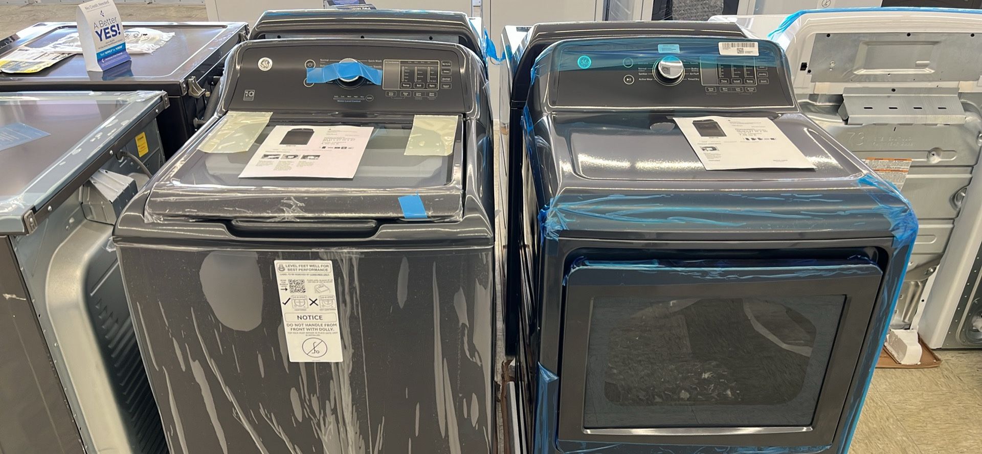 New LG Top Load Washer And Dryer - Financing Available With $10 Down
