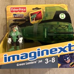Fisher-Price Imaginext DC Super Friends GREEN LANTERN JET MOC