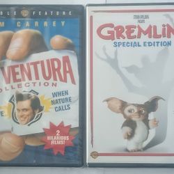 Gremlins & Ace Ventura Collection - DVDs In Original Plastic