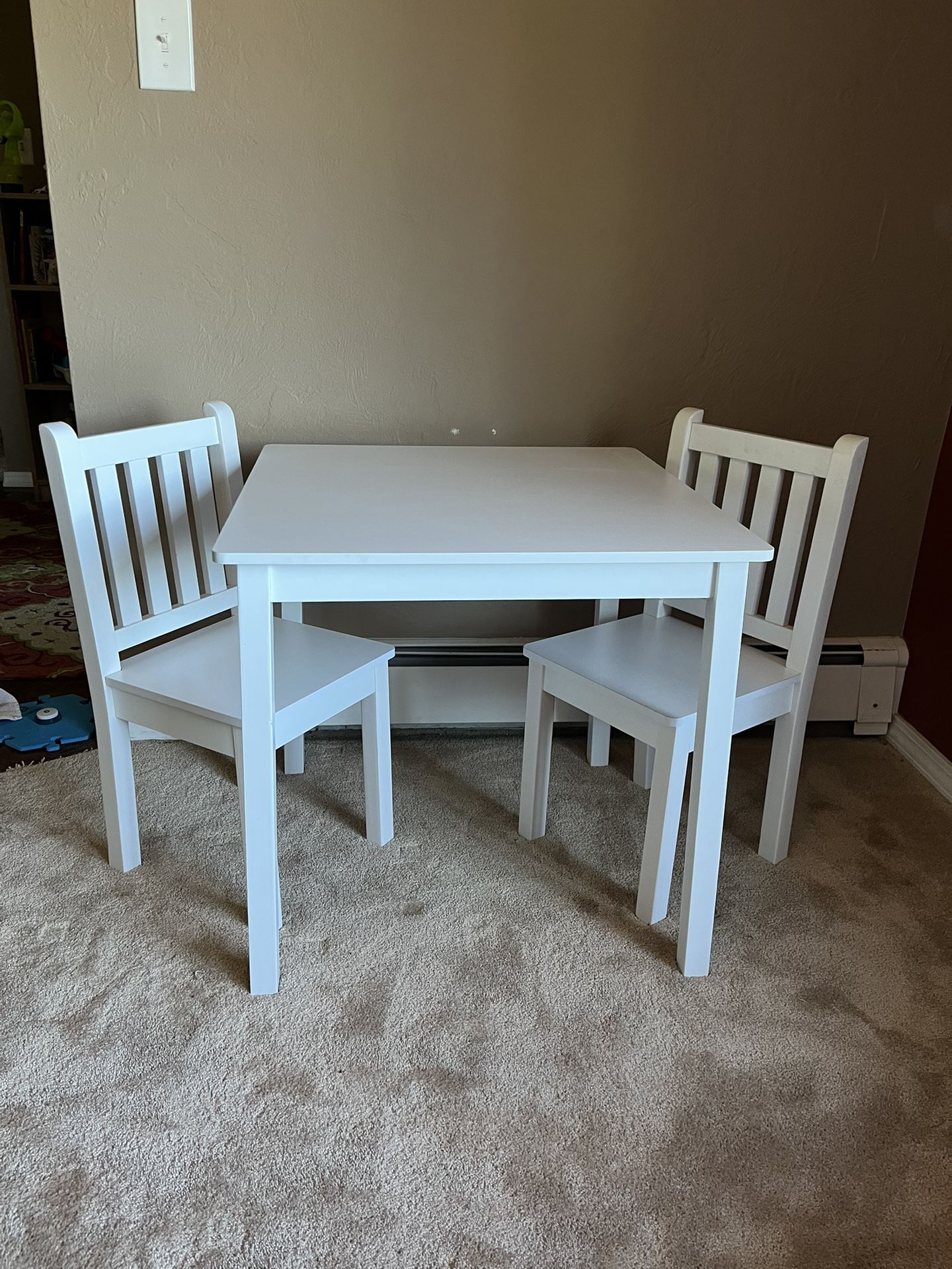Kids Table & 2 Chairs