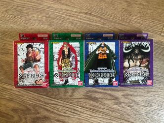 One Piece Super Pre Release Starter Decks