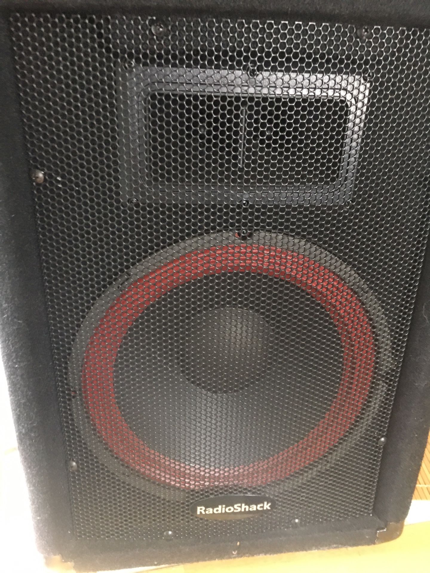 Radio Shack PA Speaker Stage Monitor Like New