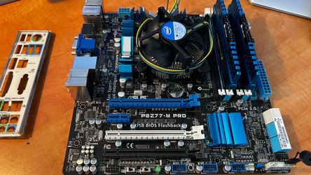 ASUS PBZ77-M Pro, i7-3770, Corsair 16GB Memory