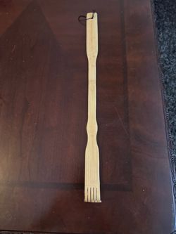 Bamboo Back Scratcher with Hanging Loop