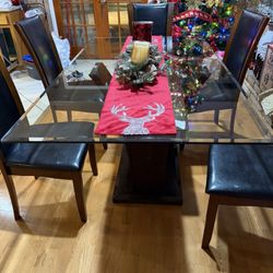 Glass Dining Table