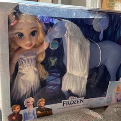 Elsa And Rapinzel Doll & Horse 