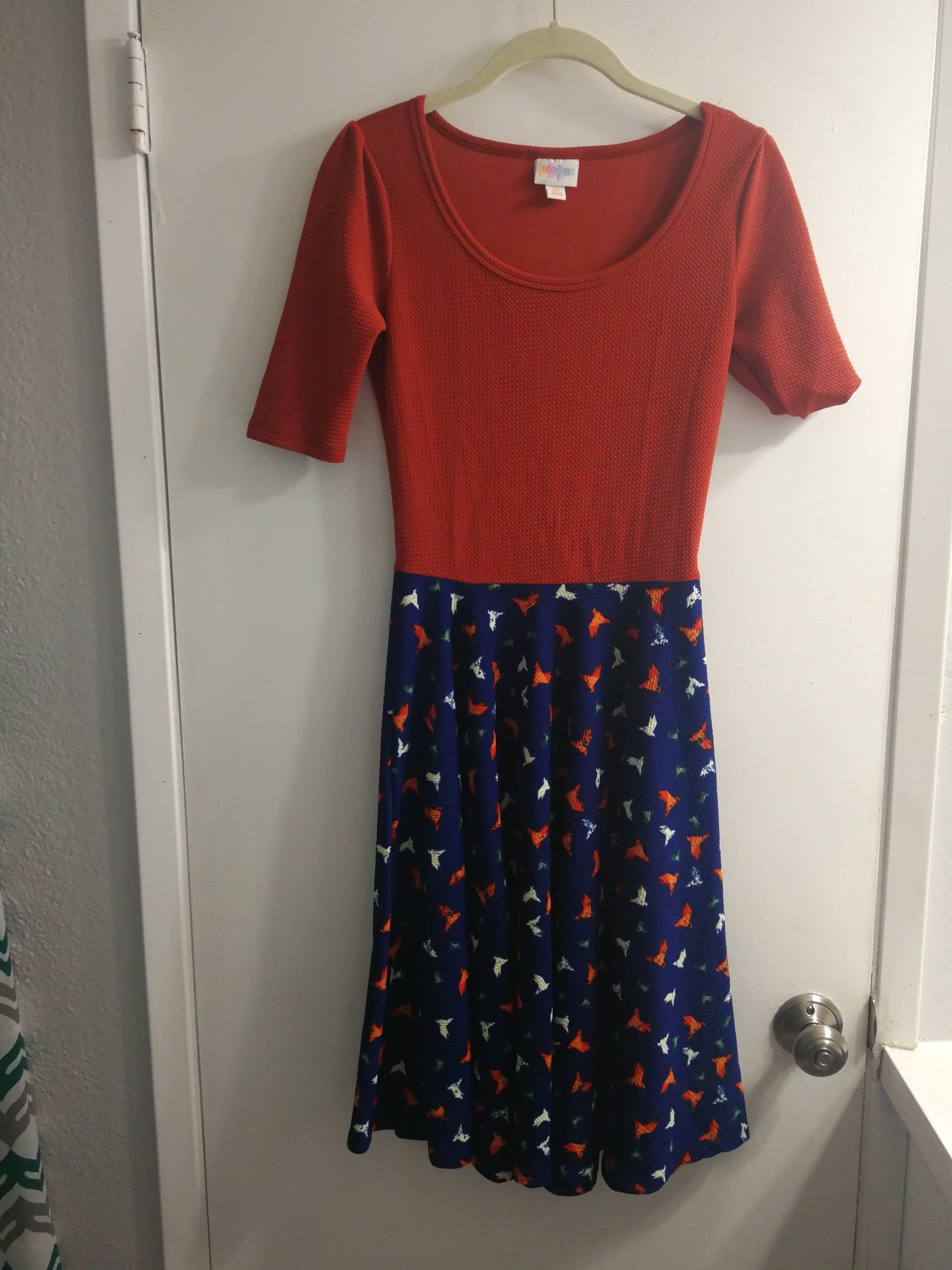 XS Lularoe Nicole Dress