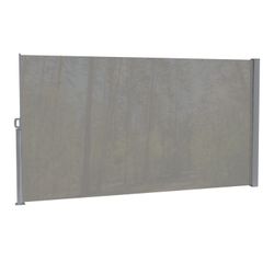 71x138 Retractable Side Awning Screen, Semi-transparent with UV printing,UPF50+,Ideal for blocking sunshine and wind, Creating private space for garde
