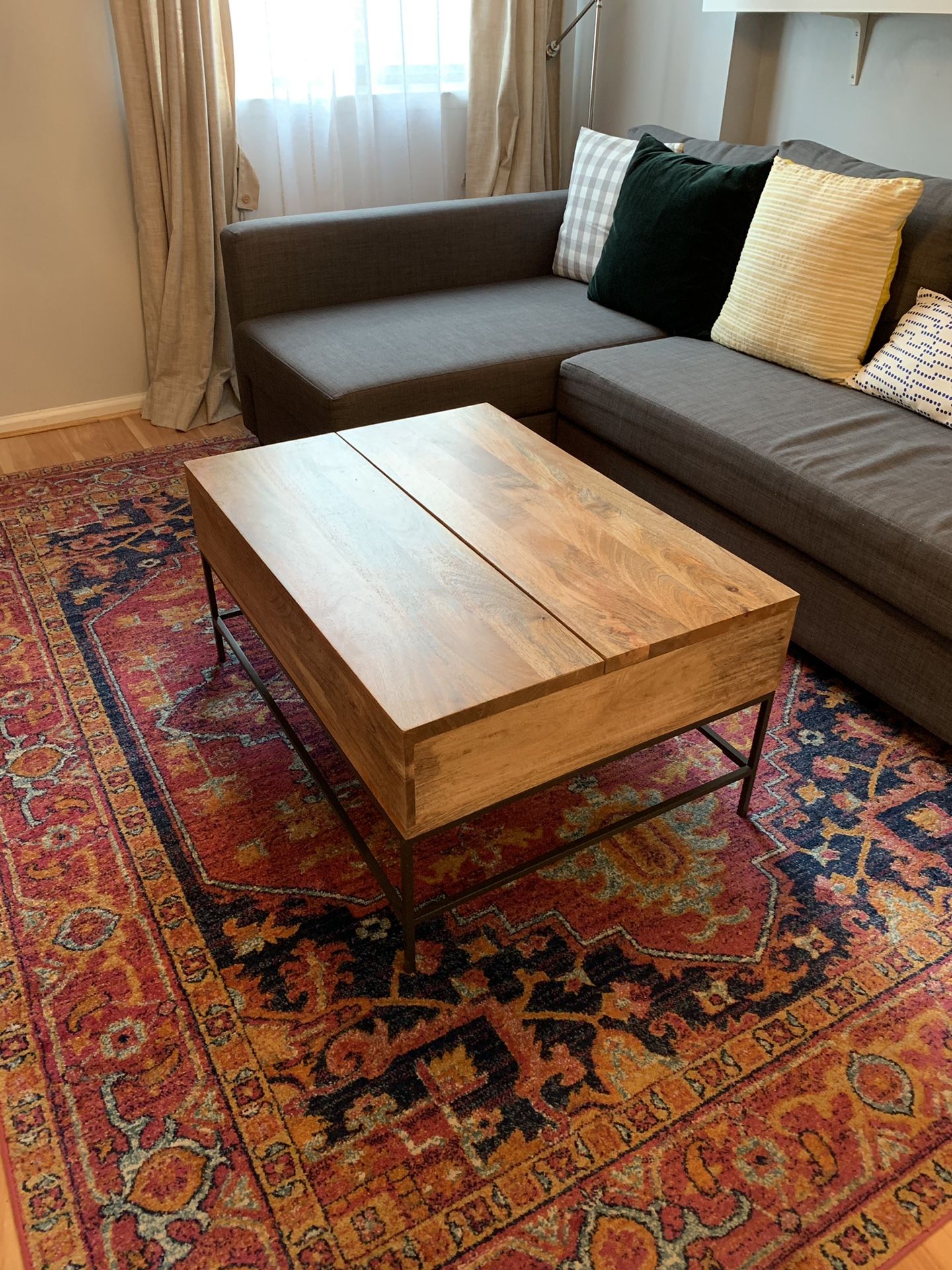 West elm coffee table