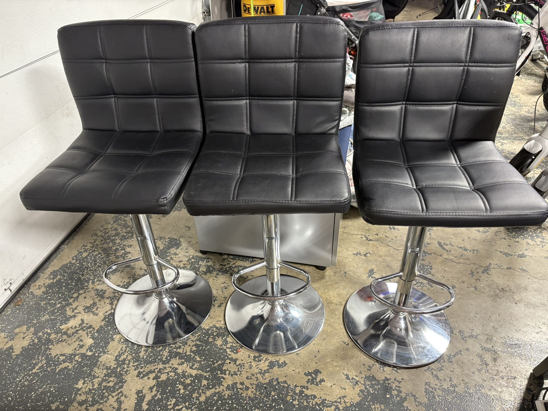 (3) Bar Stools 