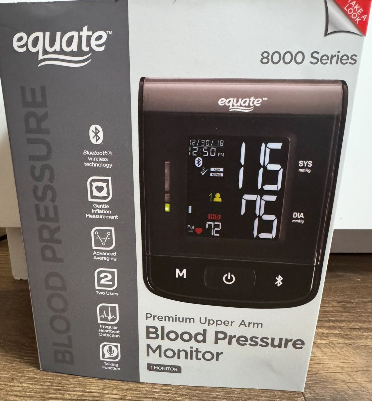 Upper Arm Blood Pressure Monitor