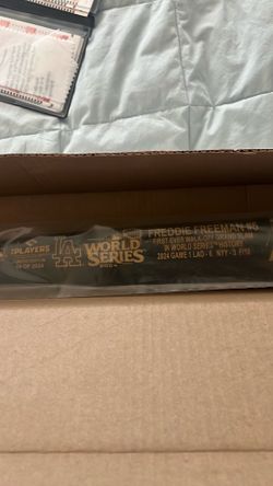 LA Dodgers World Series 2024 baseball bat